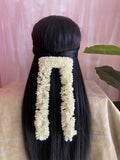 2 line Mullai Go Clip 16" Artificial Flower Gajra