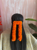 2 line Kanagamaram Go Clip 16" Artificial Flower Gajra