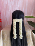 2 line malli Go Clip 16" Artificial Flower Gajra
