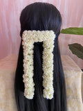 2 line malli Go Clip 16" Artificial Flower Gajra
