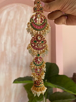 Kemp Jadau Ruby Green Jada Billa (Hair Accessory)