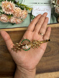Peacock Style Hair Clip
