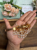 Kemp Flower Rice Pearl Hair Clip