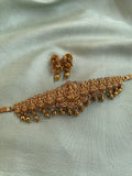 Antique Lakshmi Choker with Earrings