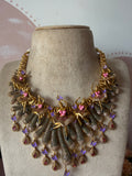 Designer Ballet Butterfly Dancing Girl Necklace with Earrings
