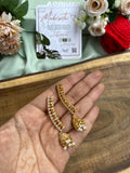AD Sleek Earcuff with Jhumkas