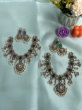 Victorian Mossonite necklace in 2 colours
