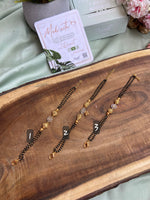 Designer Black Beads Bracelets
