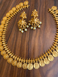 Coin Necklace With Jhumkas