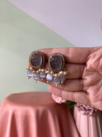 Victorian Pearl Haram with earrings in 3 colours