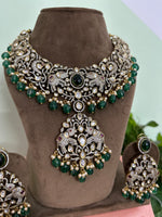 Premium Victorian Necklace in 2 colours with Earrings