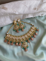 Pure Jadau Kundan Necklace with earrings