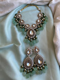 Victorian Kundan Necklace with earrings