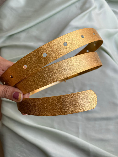 Simple Textured Hipbelt with 3 Foldings