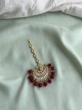 Jadau Kundan Teeka