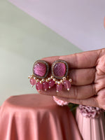 Victorian Pearl Haram with earrings in 3 colours