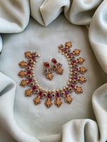 Ram parivaar necklace with earrings