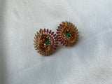 Peacock Kemp studs in 7 colours