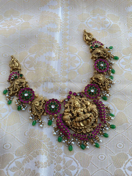 Antique brass best sale necklace