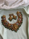 Kemp Brass Guttaspusalu Necklace with earrings
