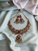 Victorian AD Necklace with earrings