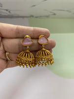 Simple Kemp Jhumkas in 7 colours