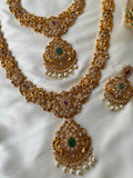 Semi bridal Combo with bangles