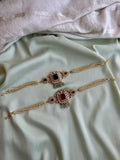 Pearl Victorian choker in 2 colours