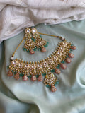 Pure Jadau Kundan Necklace with earrings