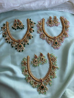 Guttaspusalu Necklace in 3 colours with earrings (price for each)